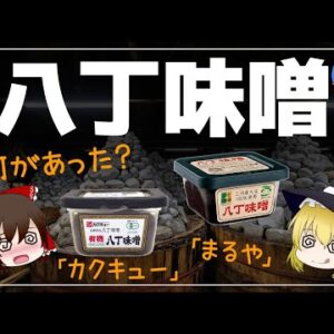 【ゆっくり解説】その味噌は本物？八丁味噌が偽物になりそうな件について