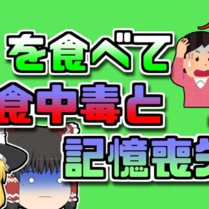 【1987年カナダ】記憶喪失になる患者まで発生した集団食中毒 その原因は、ありふれたとある『貝』だった【ゆっくり解説】