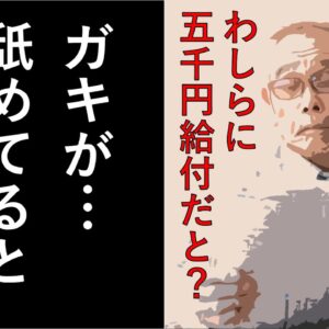 【俺的政治まとめ】年金生活者に5000円給付！？