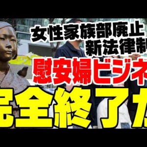 韓国、女性家族部廃止に法改正で慰安婦完全終了か【ゆっくり解説】