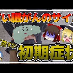 【ゆっくり解説】すい臓がんのサイン！初期症状ほとんど無し？ヤバい自覚症状とは
