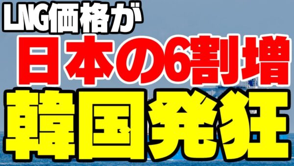 韓国、日本の6割増しでLNG輸入して大発狂【ゆっくり解説】