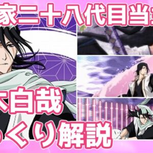 【ゆっくり解説】朽木家当主 朽木白哉【BLEACH】
