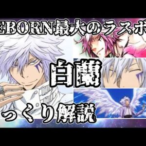 【ゆっくり解説】主人公との対比が最も描かれたラスボス 白蘭【家庭教師ヒットマンREBORN!】