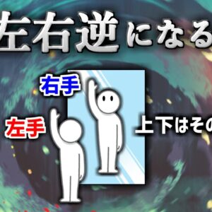 【ゆっくり解説】なぜ鏡は左右だけを逆に映すのか？