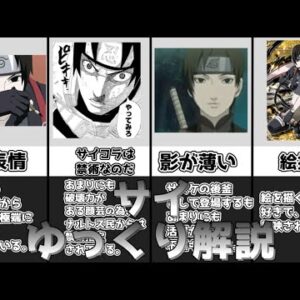【ゆっくり解説】終始不遇だった絵描き忍 サイ【NARUTO】