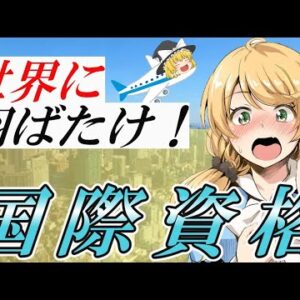 【ゆっくり解説】世界に羽ばたけ！国際資格【資格】