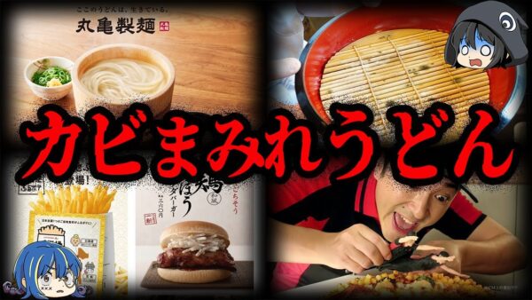 【ゆっくり解説】食欲減退…。ファーストフードのヤバすぎるやらかし７選