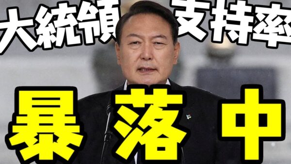 韓国政府、尹錫悦政権支持率24％で政権維持の危機【ゆっくり解説】
