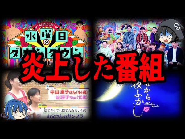 【ゆっくり解説】企画のせいで家庭崩壊！？大炎上したテレビ番組７選
