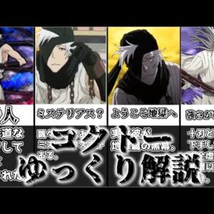 【ゆっくり解説】漆黒の咎人 コクトー【BLEACH】