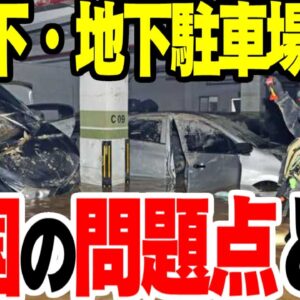 韓国、半地下に地下駐車場水没に見る問題点【ゆっくり解説】
