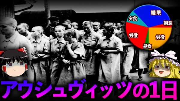 【ゆっくり解説】アウシュヴィッツの1日ルーティンを解説します。