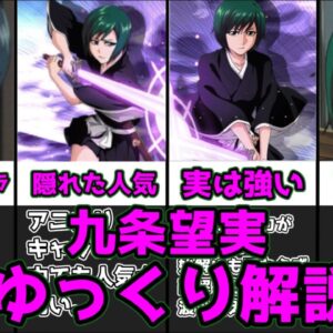【ゆっくり解説】護廷十三隊侵軍篇のキーパーソン 九条望実【BLEACH】