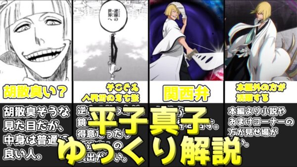 【ゆっくり解説】胡散臭そうだけど普通に良い人 平子真子【BLEACH】