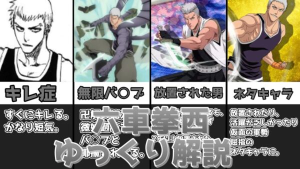 【ゆっくり解説】破面篇で突然失踪した人物 六車拳西【BLEACH】
