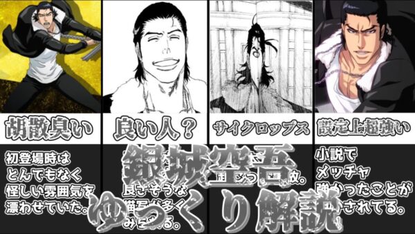 【ゆっくり解説】死神代行消失篇の重要人物 銀城空吾【BLEACH】
