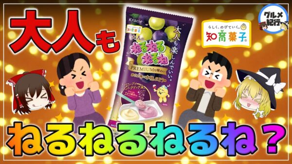 【ゆっくり解説】ついに発売！大人がターゲットの知育菓子「大人のねるねるねるね」おすすめ知育菓子も