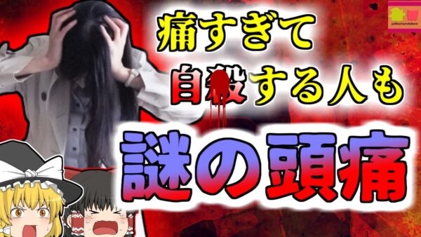 【2012年兵庫】『世界三大激痛』に数えられる疾患 自〇してしまいたくなるほどの激痛に襲われた女性【ゆっくり解説】