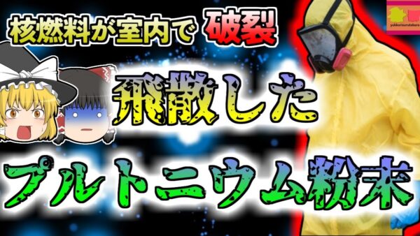 【2017年茨城】突然破裂したプルトニウム粉末…研究室が汚染され、作業員が内部被ばく…「開発センター被ばく事故」【ゆっくり解説】