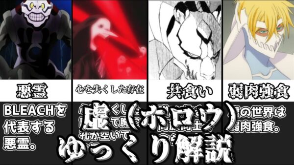 【ゆっくり解説】BLEACH世界の悪霊 虚【BLEACH】