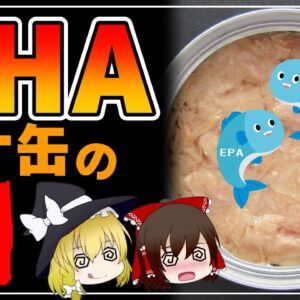 【ゆっくり解説】ツナ缶の「DHA」実は…。ヤバすぎる新事実！ツナ缶の闇について