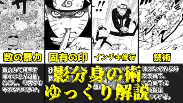 【ゆっくり解説】主人公が使う高等忍術 影分身の術【NARUTO】