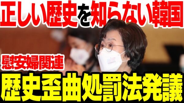 【韓国】自分達は歴史をねじ曲げるのに「歴史歪曲処罰法」発議【ゆっくり解説】