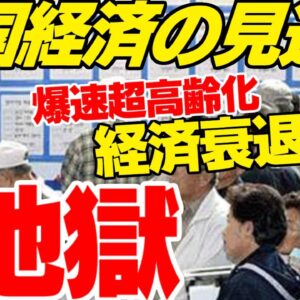 高齢化に少子化がとまらない韓国、20年後の経済見通しが残念すぎる模様【ゆっくり解説】