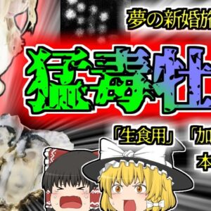 【2010年英国】冬に美味しい牡蠣で命の危機…新鮮さは無関係？なぜ牡蠣ばかり食中毒が起きるのか？『生牡蠣ノロウイルス食中毒』【ゆっくり解説】
