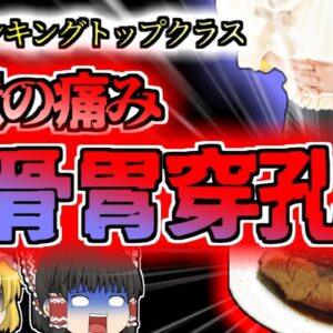 【2016年東京】 大好きなあの和食で胃に穴が？人間が感じる痛みの中でもトップクラスに辛い症状 『魚骨胃壁穿孔事故』【ゆっくり解説】