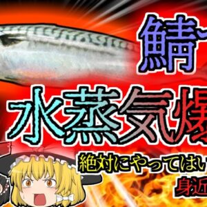 【2017年大阪】家の中で水蒸気爆発が発生 原因はグリルで焼いていた「鯖」⁉ 台所火災で絶対にやってはいけないこと【ゆっくり解説】
