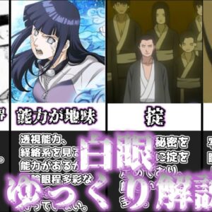 【ゆっくり解説】日向一族の血継限界 白眼【NARUTO】