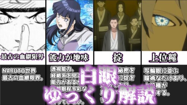 【ゆっくり解説】日向一族の血継限界 白眼【NARUTO】