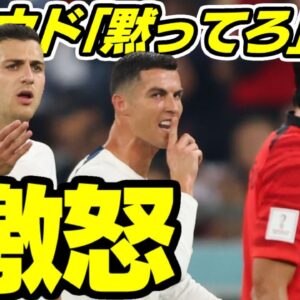 W杯韓国ポルトガル戦、クリスチアーノ・ロナウドが大激怒【ゆっくり解説】