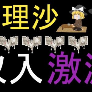【メシうま】魔理沙（うｐ主）収入激減・・・(´;ω;｀)【資格】