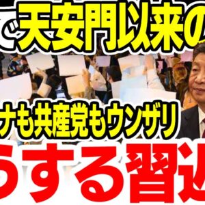 どうする習近平？！白紙を掲げたデモ、全土に広がる【ゆっくり解説】