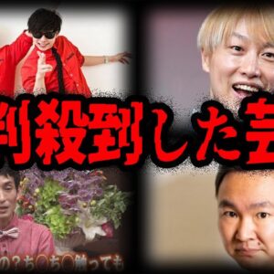酷すぎてクレーム殺到！炎上して大批判を受けた芸人７選【ゆっくり解説】
