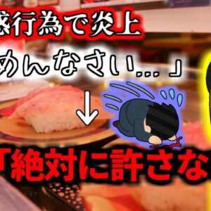 【2023年】企業『謝罪は受け取りません刑事告訴します』 醤油さしや湯飲みを舐めて元に戻す客 他人の寿司を勝手に食べる客…『回転寿司炎上騒動』【ゆっくり解説】