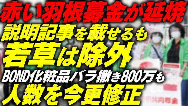 Colaboから飛び火した赤い羽根募金、不審点と闇が深すぎる【ゆっくり解説】
