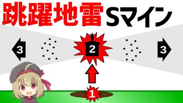 【武器解説】Sマイン、ウサギ並みに飛び跳ねる跳躍地雷、強力すぎたドイツの対人地雷