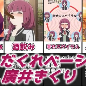 【ゆっくり解説】飲んだくれベーシスト 廣井きくり【ぼっち・ざ・ろっく！】