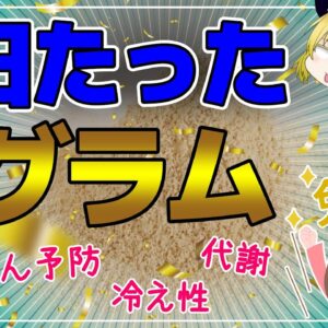【ゆっくり解説】1日たった1ｇ！？動脈硬化・ガンのリスク予防に免疫力アップまで！