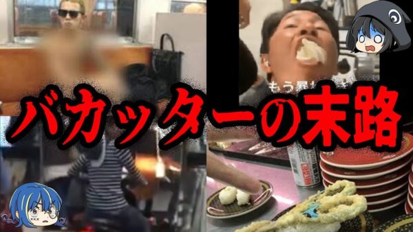 まったく笑えない…ふざけすぎたバカッターの末路７選-Part2【ゆっくり解説】