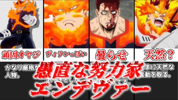 【ゆっくり解説】愚直な努力家 エンデヴァー【僕のヒーローアカデミア】