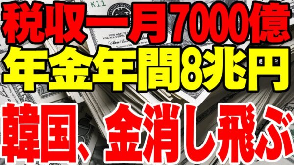 【ゆっくり解説】韓国、この1年ちょっとで税収と年金、合計15兆円を失う【韓国経済被害甚大】