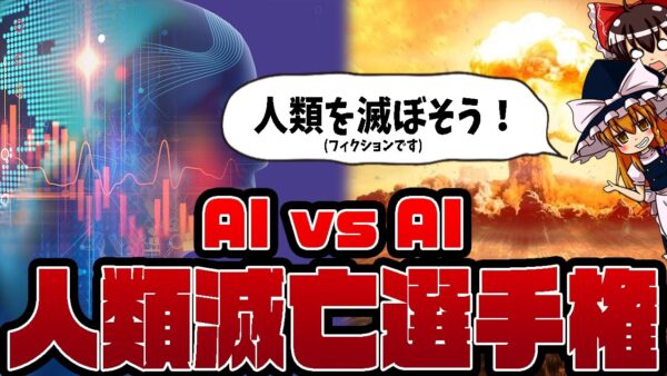 【ゆっくり解説】第一回！AI vs AI人類滅亡選手権
