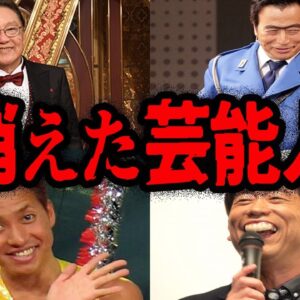 いつの間にか見なくなった…TVから消えた芸能人７選【ゆっくり解説】