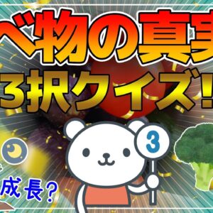 【ゆっくり解説】意外に知らない食べ物の真実！豆知識！