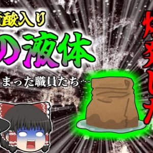 【2008年】空港に持ち込まれた『謎の液体』　硫酸を含む中身が爆発し顔に浴びてしまった作業員たち 刺激臭のするこの液体はなんだった？【ゆっくり解説】